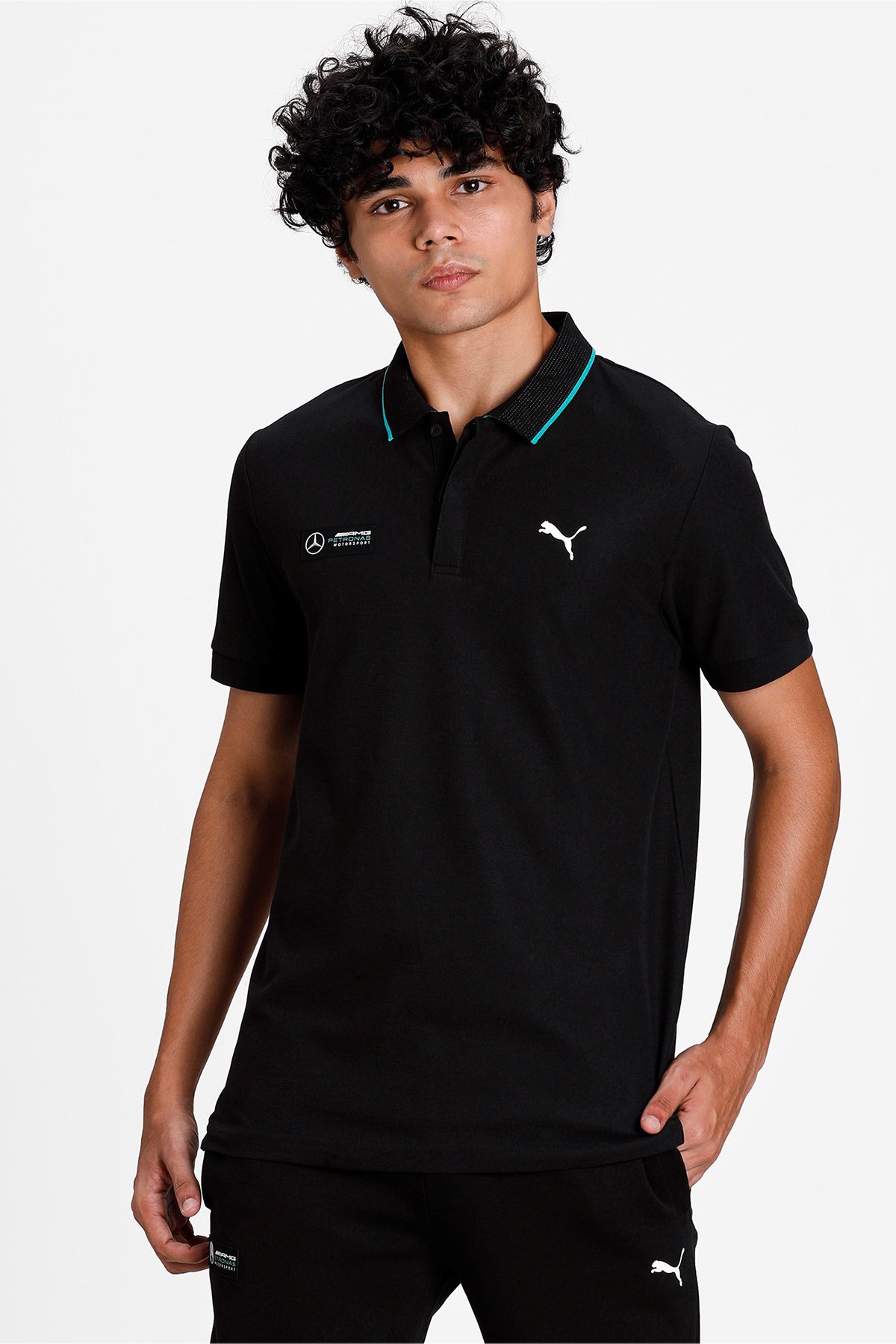 Puma Cup Casuals Erkek Siyah Polo Tisort 656036 03 Fiyati